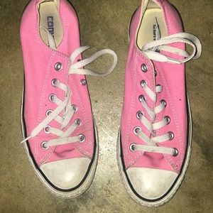 Bright Pink Converse Size 8